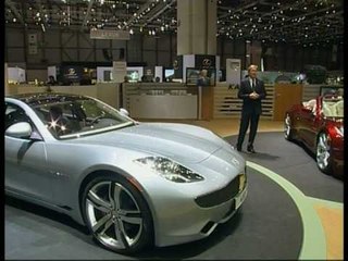 Fisker Automotive Press conference at Geneva Motor Show 2009
