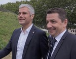 Info/Actu Loire Saint-Etienne - A la une : Laurent Wauquiez dans la loire avec 36m€ pour Saint-Etienne Métropole, la Ville aura notamment une patinoire flambant neuve en 2023.