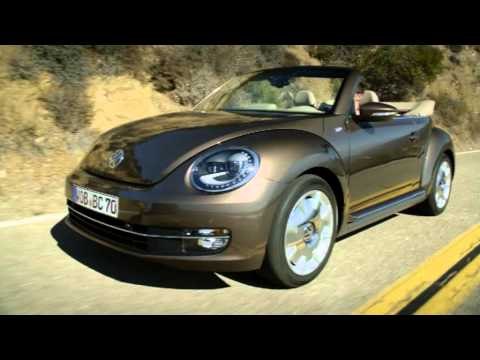 VW Beetle Cabriolet Driving scenes