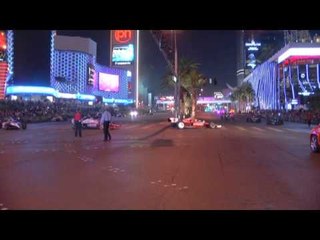 IndyCars Race Down The Las Vegas Strip