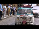 Mercedes Benz Mille Miglia 2011 Historic Car Racing Driving through Florence