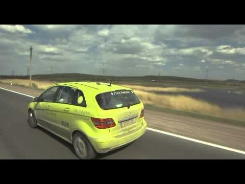 Mercedes-Benz B-Class F-CELL World Drive Asia Kazakhstan