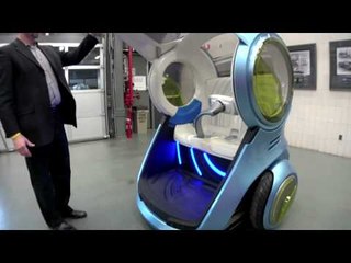 GM EN-V Concept Vehicle Test Drive in Shanghai, China