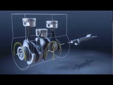 BMW Efficient Dynamics 2012 Animation 1,5 litre TwinPower Turbo Engine