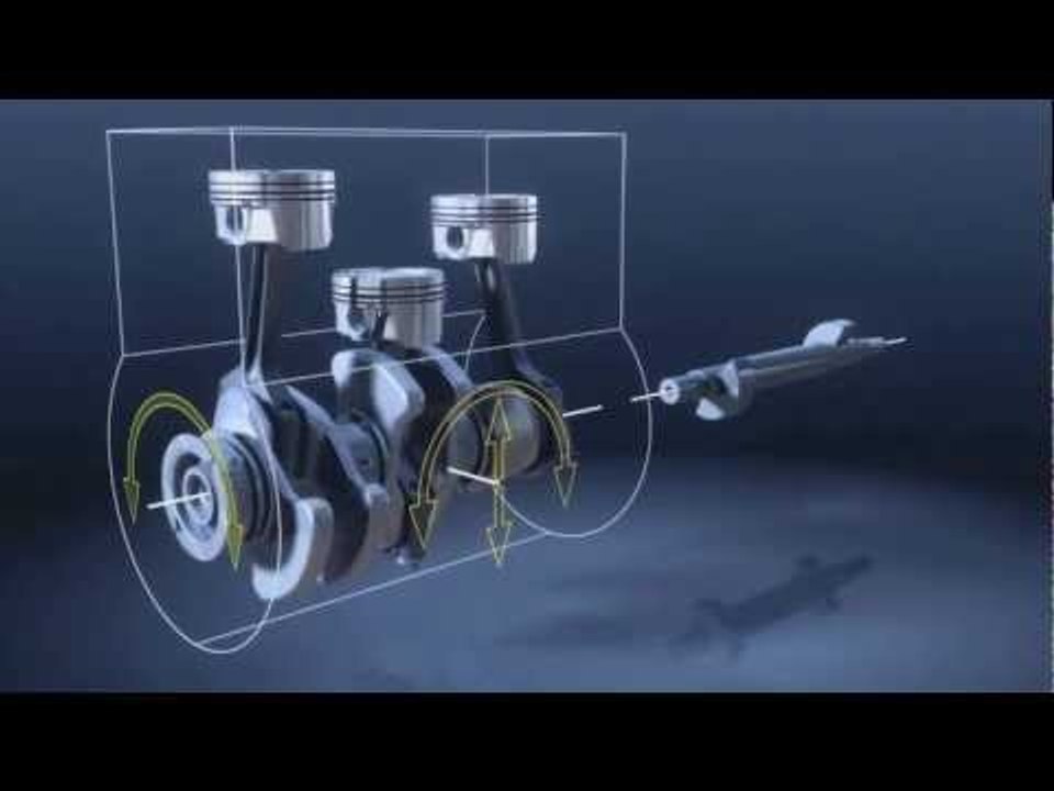 BMW Efficient Dynamics 2012   Animation 1,5 litre TwinPower Turbo Engine