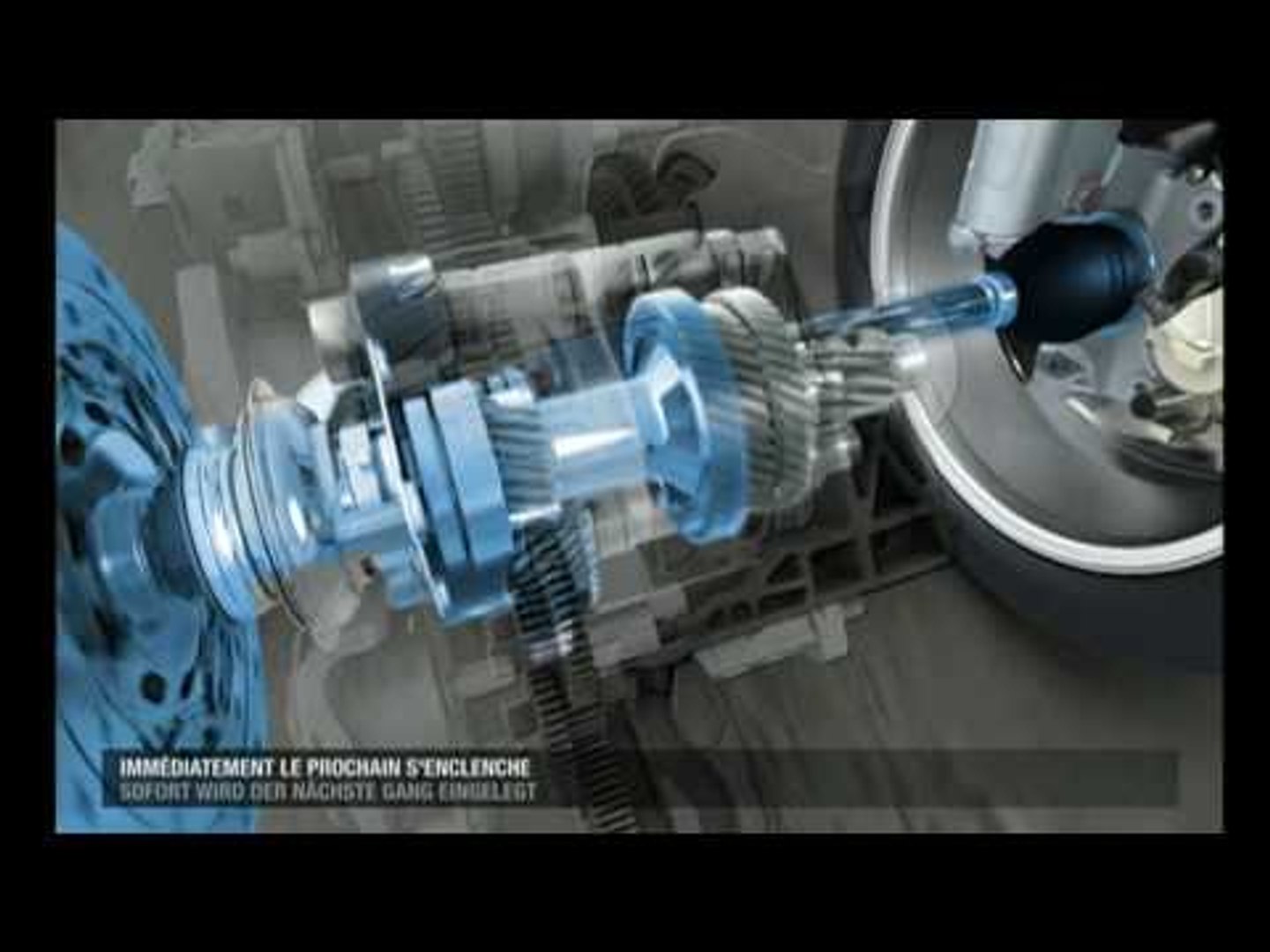 Renault EDC gearbox (Efficient Dual Clutch) - video dailymotion