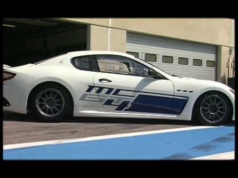Maserati GranTurismo MC on the Paul Ricard circuit