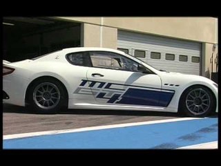 Maserati GranTurismo MC on the Paul Ricard circuit