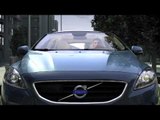 The all new Volvo V40 Pedestrian Detection with full auto brake