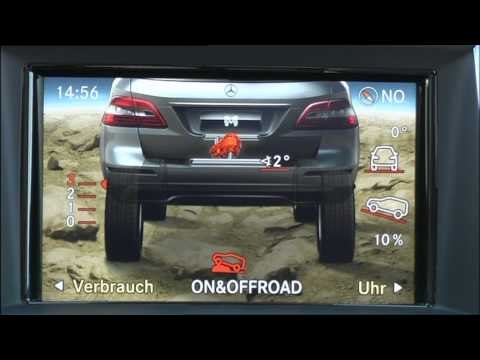 Mercedes Benz The new M Class Press Test Drive Offroad 2