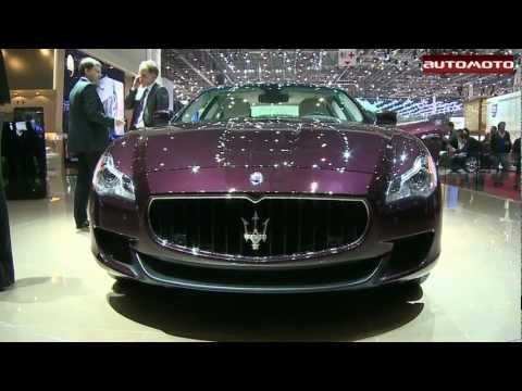 Maserati Quattroporte Live Geneva Motor Show 2013