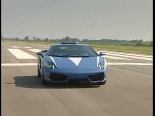 Lamborghini Gallardo Polizia  Driving