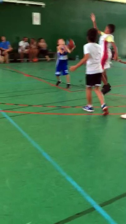 1ere victoire des poussins d'Etang Salé, contre Sainte Marie2, Janvier 2018