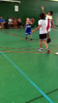 1ere victoire des poussins d'Etang Salé, contre Sainte Marie2, Janvier 2018