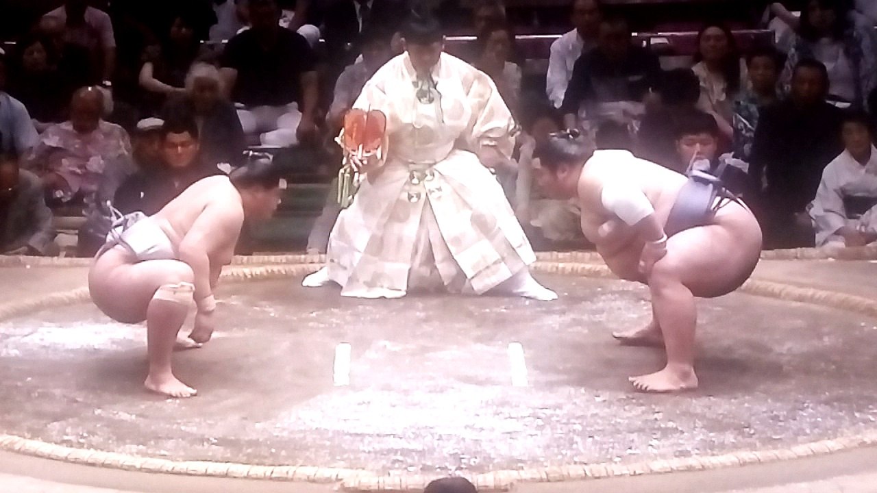明生 vs 徳勝龍 2018年大相撲夏場所13日目 20180525