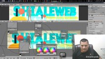 Blender Banner Para Patreon 3D Pigis Importando Inkscape