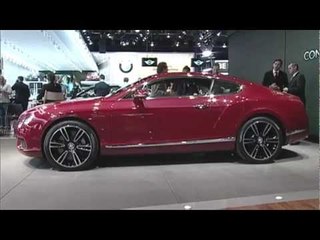 BENTLEY CONTINENTAL V8 NEWS AND INTERVIEWS FROM THE DETROIT MOTOR SHOW