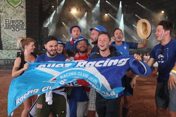 La chanson des bleus, par des fans du RCS