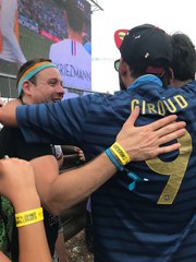 Eurockéennes La délivrance des supporters après France-Uruguay