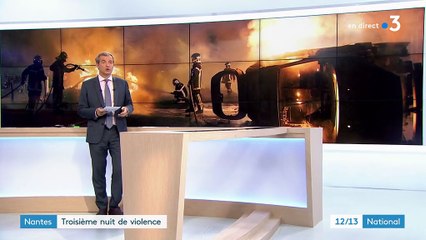 Nantes : troisième nuit de violences