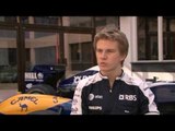 F1 Pre-season interview with AT&T Williams driver Nico Hulkenberg