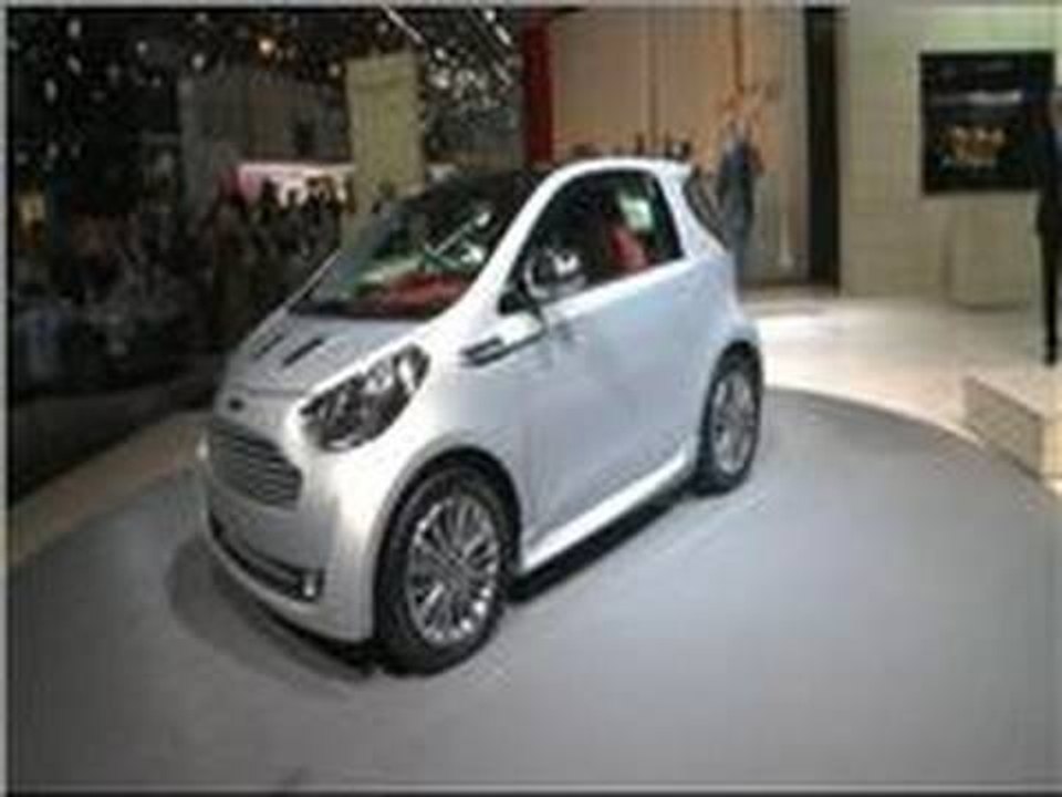 World Premiere Aston Martin Cygnet Concept Geneva Motor Show 2010