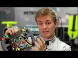 Nico Rosberg Driving Safety F1 car