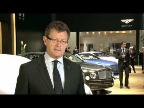 Interview with Kevin Rose Bentley Motors Geneva Motor Show 2013