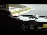 MINI E Race at the Nürburgring-Nordschleife - Onboard driving shots on race track