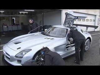 Mercedes Benz SLS AMG GT3 2011 Footage 2