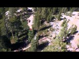 Helicopter Footage of Jeep Wranglers on the Rubicon Trail