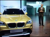 Dr. Klaus Draeger On the world premiere of the BMW Concept X1
