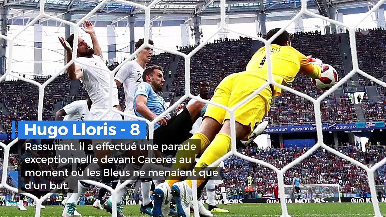 France-Uruguay : Lloris impérial, Varane décisif, Griezmann chanceux... Les notes des Bleus après leur qualification pour les demi-finales