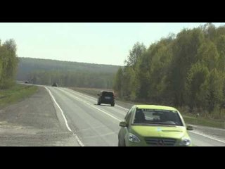 Mercedes Benz B Class F CELL World Drive Asia Russia