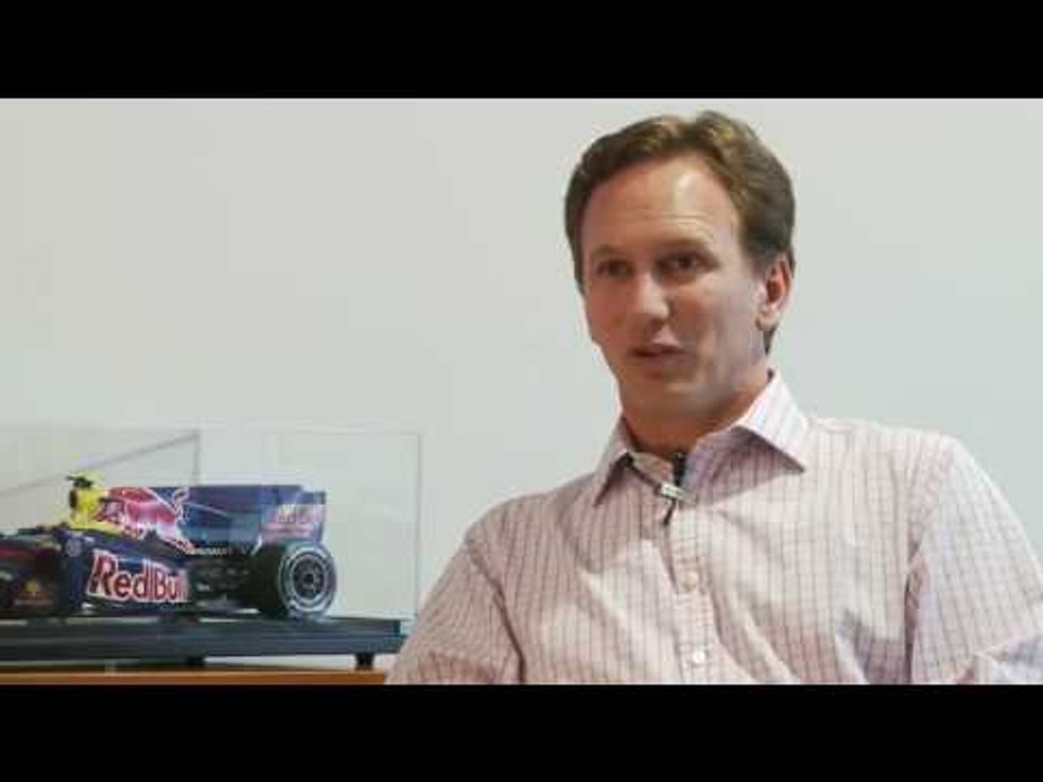 Red Bull Racing 2010 - Horner Interview after Silverstone GP