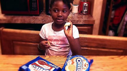 Tiyonna taste testing "Oreo Cookies"  Pt 2
