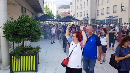 Forbach fête la victoire de l'équipe de France