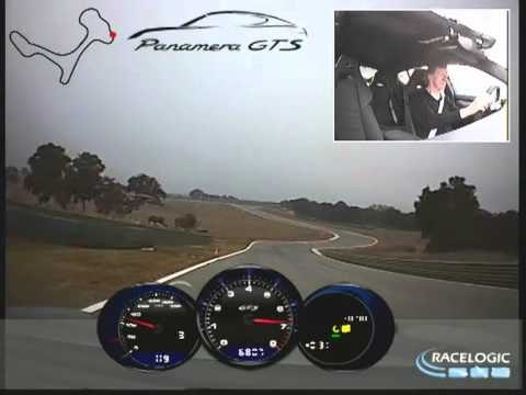 Walter Röhrl in the Porsche Panamera GTS at the Ascari Race Track