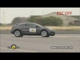 Opel Vauxhall Astra GTC Euro NCAP ESC test