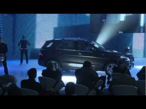 Mercedes Benz M Class 2011 World premiere Part 1