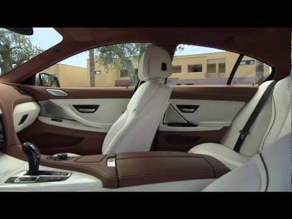 BMW 6 Series Gran Coupé 640i Interior Design