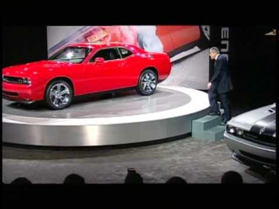 2009 Dodge Challenger Reveal, New York Internat...