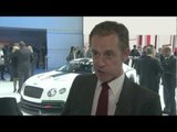 Paul Jones, Product Line Director, Continental Series, Bentley Motors