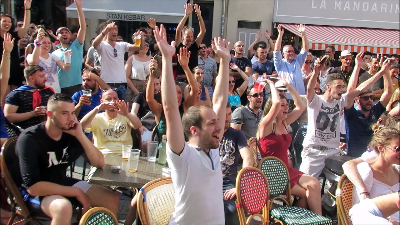 Victorie des Bleus : ambiance survoltée rue Stanislas à Nancy