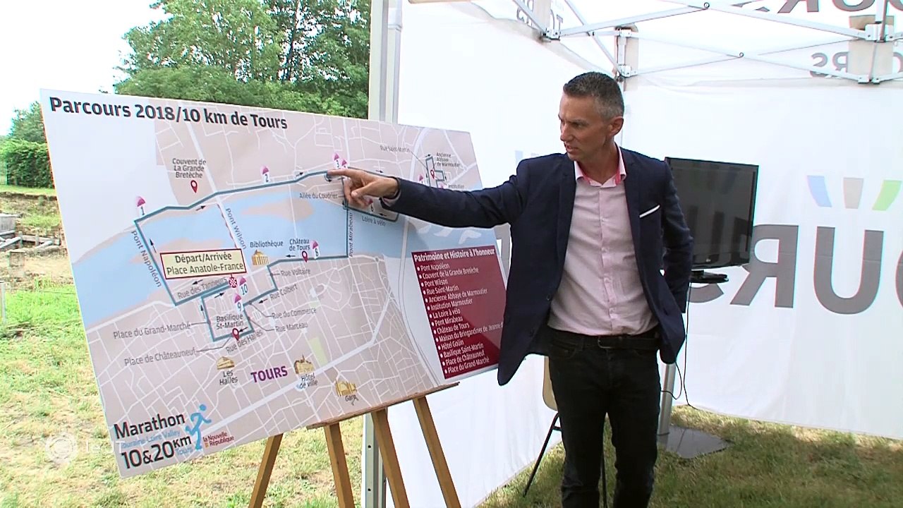 10km de Tours/ Un parcours au cœur du patrimoine - 06/07/2018