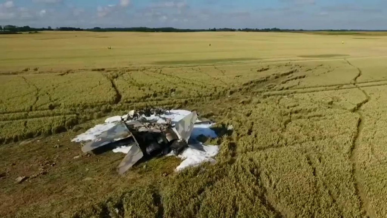 Kampfjet-Absturz: Pilot tot