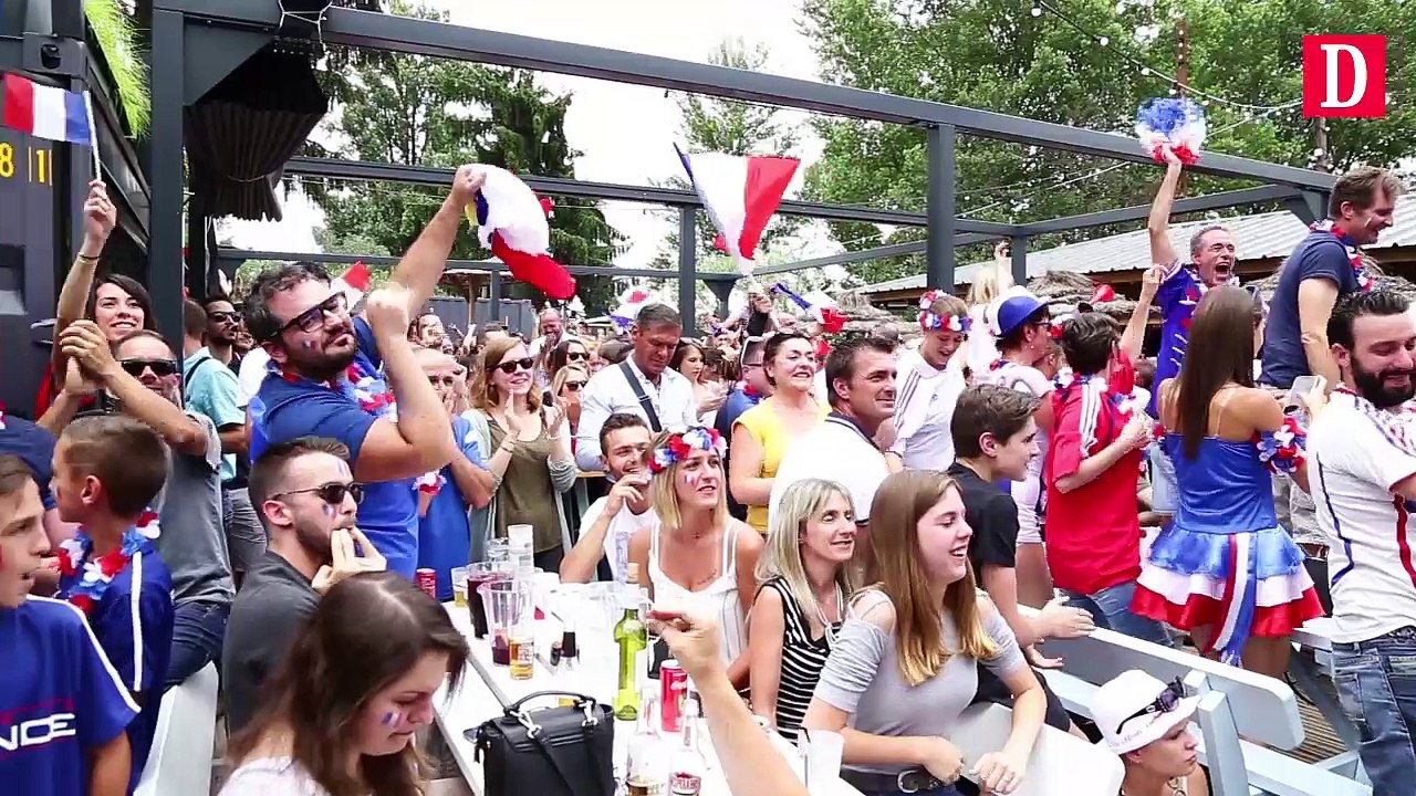 Les Tarbais ont vibré avec les bleus