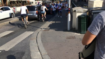 La folie du ballon rond s’est emparée de la ville de Caen