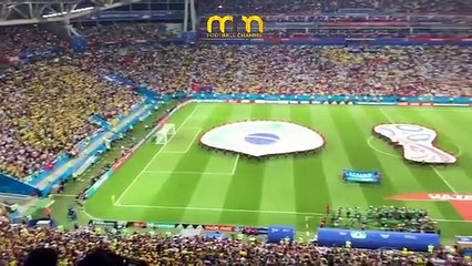 Brazil vs Belgium 1-2 - All Goals & Highlights - World Cup 2018 HD From stands