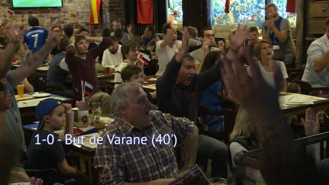 Quarts - Suporters en Russie : le film du match